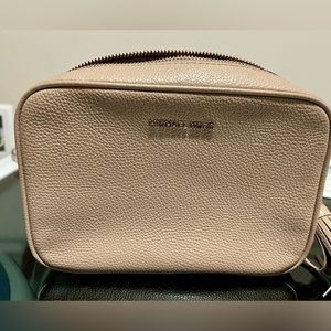Michael Kors Leather Crossbody - Tan